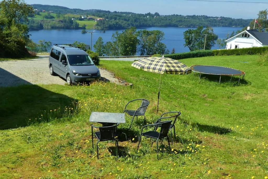Topfloor Apartment Separate Entranc Nice View Stord Fitjar Exterior photo